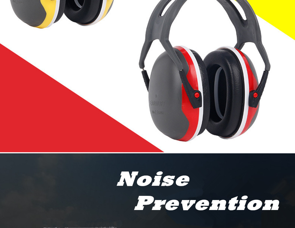 Anti-noise Ear Muff Hearing Protection Soundproof Shooting Earmuffs Earphone Noise Redution Workplace Safety 3